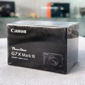 Canon G7 X Mark III brand new sealed discontinued vlogging compact camera with 20.1MP 1-inch sensor – factory sealed