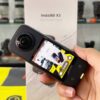 Insta360 X3 360 action camera with 5.7K video, 2M selfie stick, and accessory bundle – excellent condition