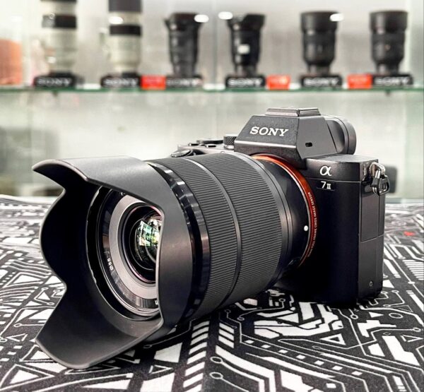 Sony A7 II affordable full-frame mirrorless camera with 24MP sensor and 5-axis IBIS – very good condition