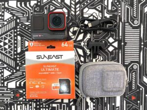 Insta360 Ace Pro action camera with Leica optics and 2.4-inch flip screen – excellent condition