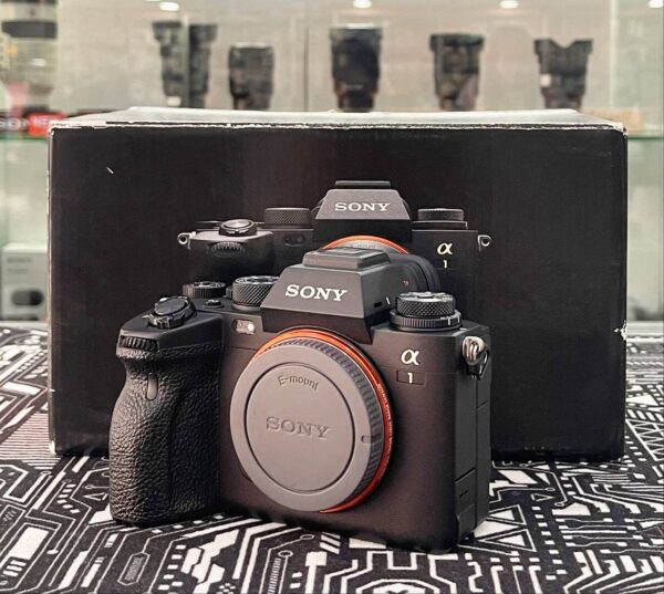 Sony Alpha 1 50MP flagship full-frame camera with SmallRig cage – excellent condition
