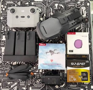 DJI Mavic 3 5.1K Hasselblad drone with PGYTECH ND filters and payload release system – excellent condition