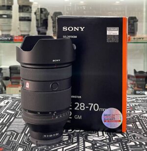 Sony 28-70mm f/2 GM lens like new condition