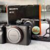 Sony A7C compact full-frame mirrorless camera with SmallRig cage and accessory bundle – excellent condition
