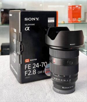 Sony 24-70mm f/2.8 GM II lens like new condition