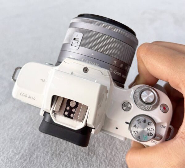 Canon EOS M50 Kit – Excellent 24.1MP 4K Vlogging Camera with 15-45mm Lens + Accessory Bundle