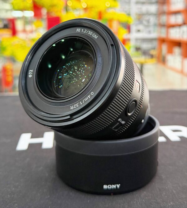 Sony FE 50mm f/1.2 GM Lens with UV Filter + Accessory Bundle