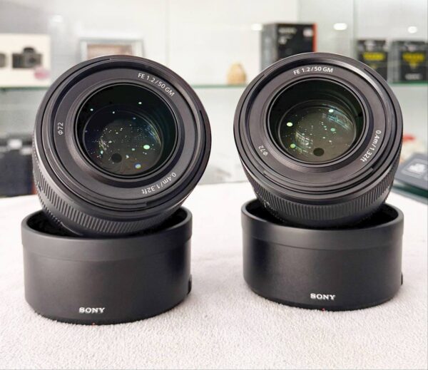 Sony FE 50mm f/1.2 GM Lens with UV Filter + Accessory Bundle