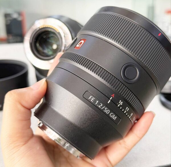 Sony FE 50mm f/1.2 GM Lens with UV Filter + Accessory Bundle