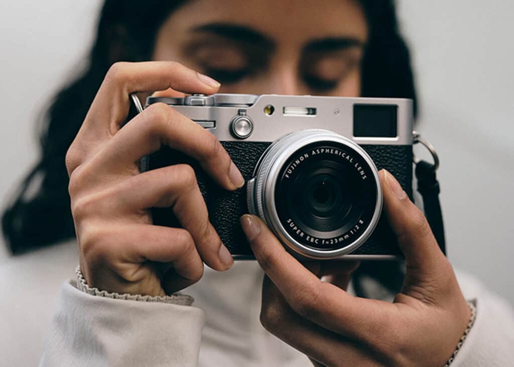 X100VI Fujifilm premium compact camera available at Camerion Cameras