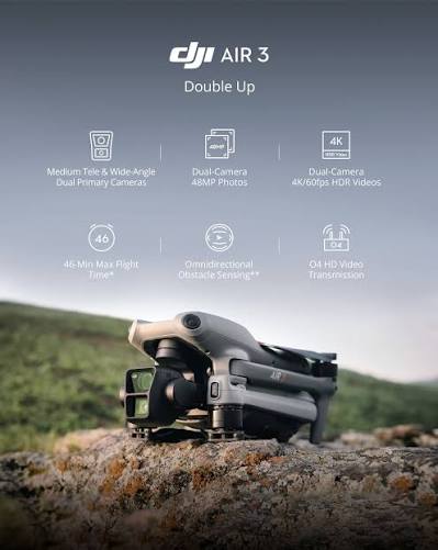 DJI Air 3 second hand Fly More Combo at Camerion Cameras